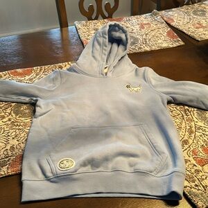 GOAT sky blue youth extra-large hoodie